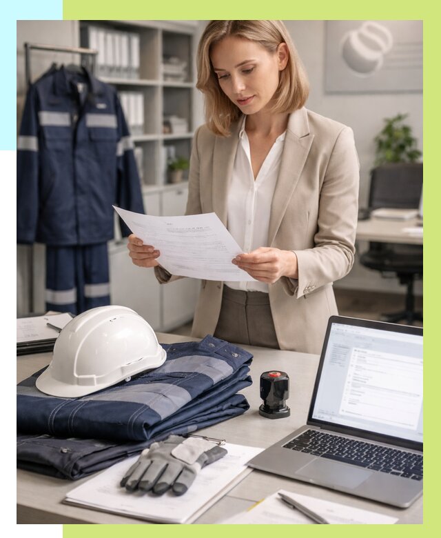 Сертификация спецодежды в Балакове от 7124 р. | Алешин-Блк