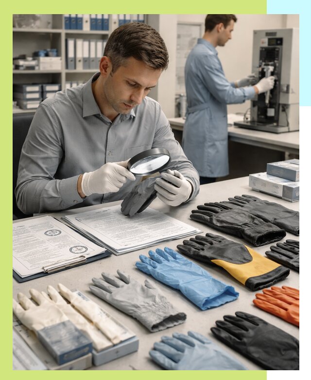 Сертификация перчаток и средств защиты продукции в Балакове