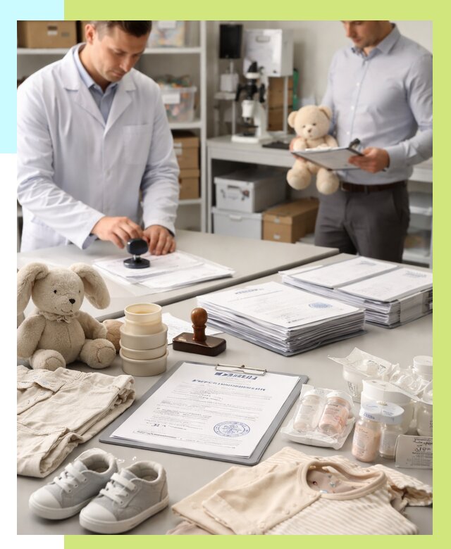 Сертификация детских товаров в Балакове от 15266 р. | Алешин-Блк