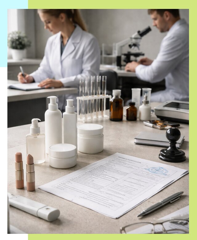 Сертификация косметики в Балакове от 20354 р. - Алешин-Блк