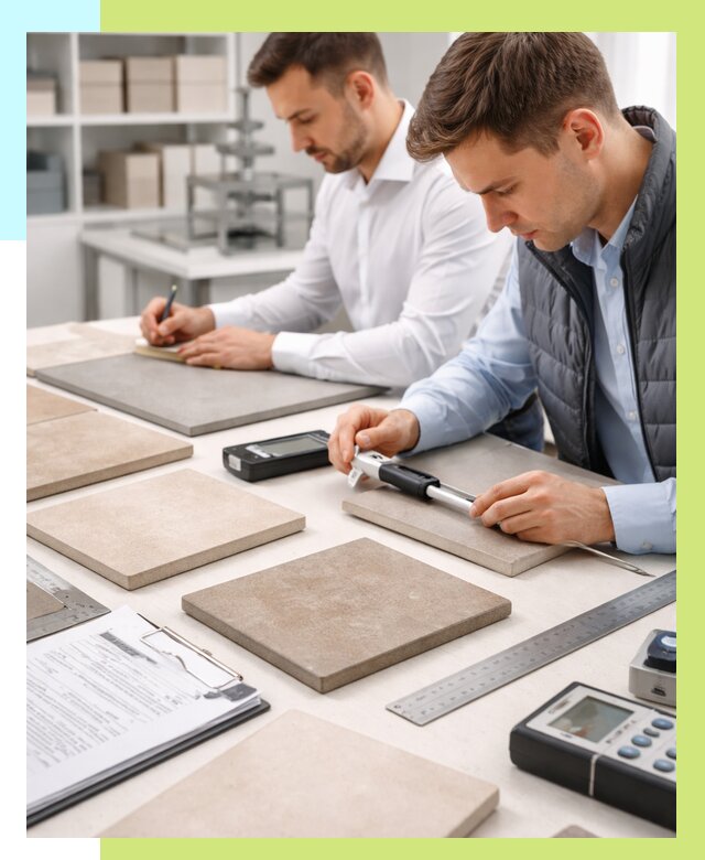 Сертификация плитки в Балакове от 25443 р. | Алешин-Блк гарантия