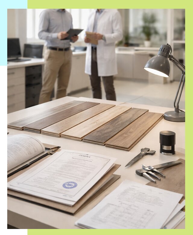 Сертификация ламината в Балакове от 18319 р. под ключ | Алешин-Блк