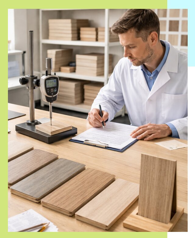 Сертификация ламината с испытаниями и оформлением документов в Балакове