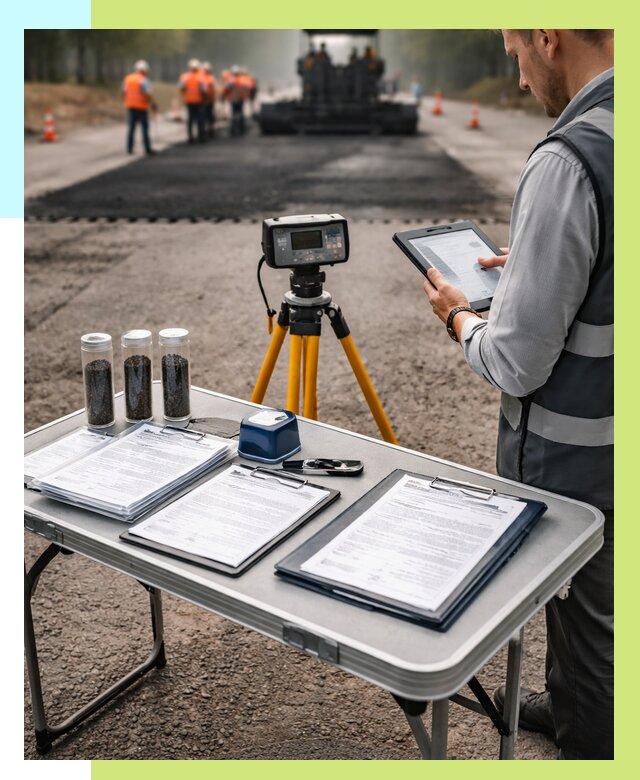 Сертификация асфальта в Балакове от 25443 р. | Алешин-Блк