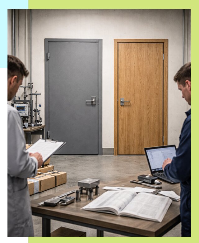 Сертификация дверей в Балакове от 8142 р. под ключ | Алешин-Блк