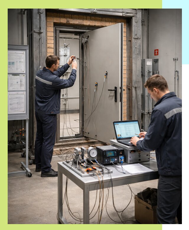 Сертификация противопожарных дверей в Балакове по ГОСТ и ТР