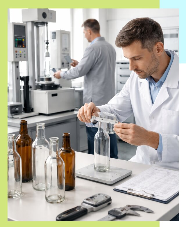 Сертификация стеклянных бутылок и сопутствующей упаковки в Балакове