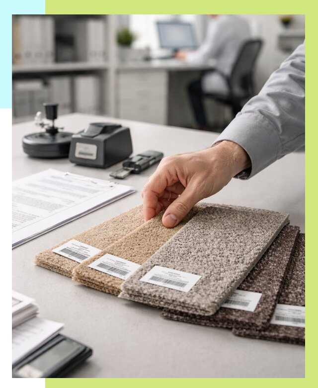 Сертификация ковролина в Балакове от 15266 р., Алешин-Блк