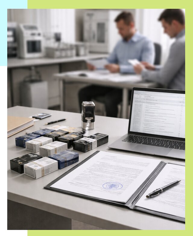 Сертификация сигарет под ключ в Балакове от 45797 р. | Алешин-Блк