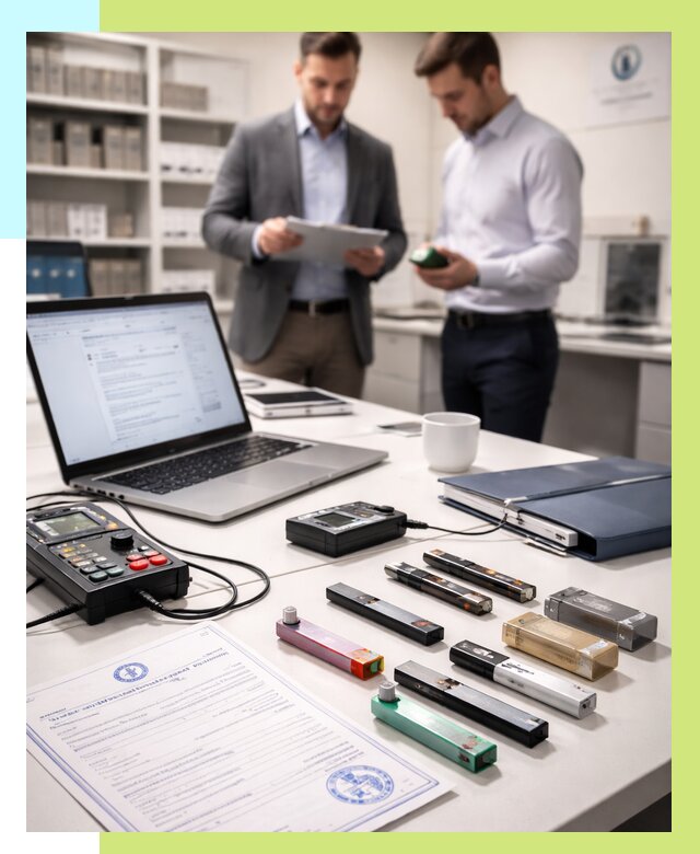 Сертификация электронных сигарет в Балакове от 20354 р. | Алешин-Блк