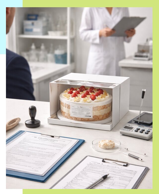 Сертификация тортов в Балакове от 9159 р. заказать | Алешин-Блк