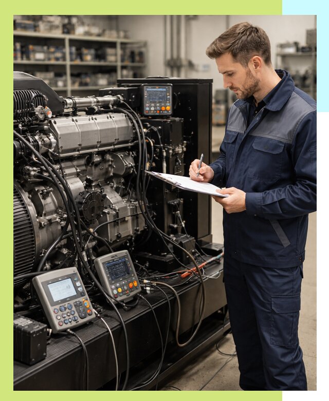 Сертификация дизельных генераторов и их оборудования в Балакове