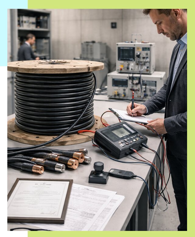 Сертификация кабеля в Балакове от 8142 р. срочно | Алешин-Блк