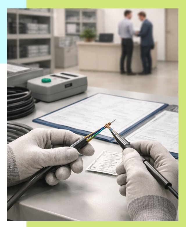 Сертификация провода в Балакове от 18319 р. в Алешин-Блк