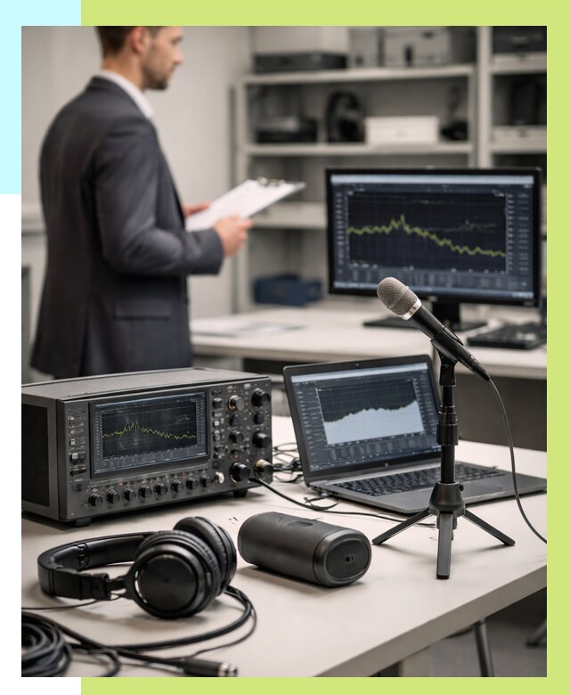 Сертификация аудиотехники в Балакове от 15266 р., Алешин-Блк