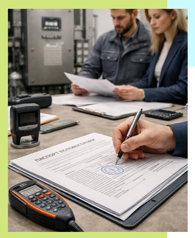 Оформление паспорта эксплуатации оборудования в Балакове