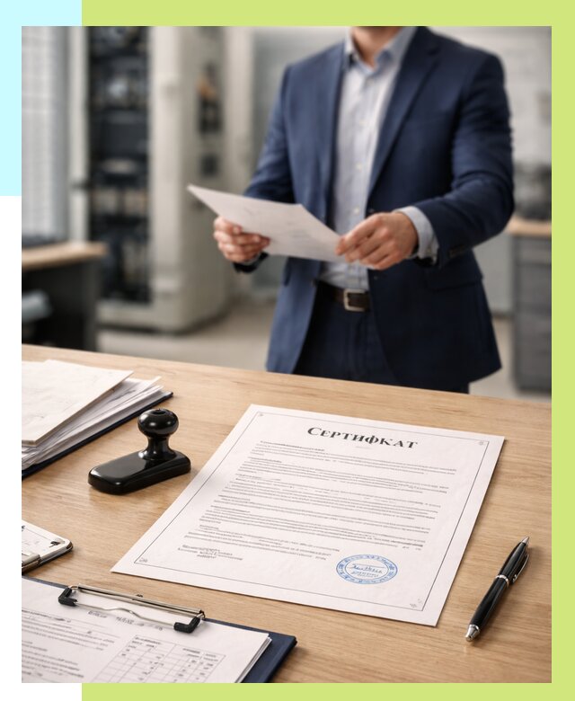 Сертификат на оборудование в Балакове от 15266 р. | Алешин-Блк