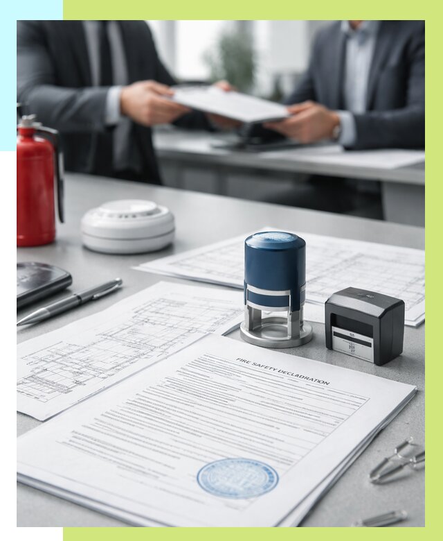 Декларация пожарной безопасности в Балакове от 8142 р. | Алешин-Блк