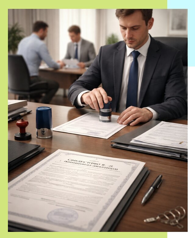 Оформление свидетельства о государственной регистрации в Балакове