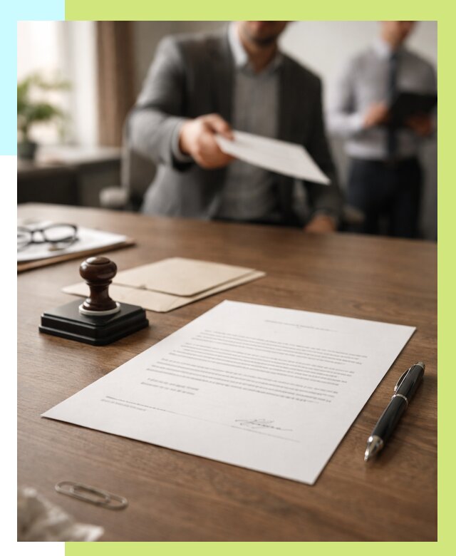 Отказное письмо по сертификации в Балакове от 3562 р. | Алешин-Блк