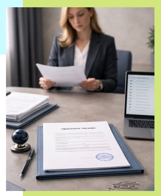 Отказное письмо для маркетплейсов в Балакове от 2544 р., Алешин-Блк