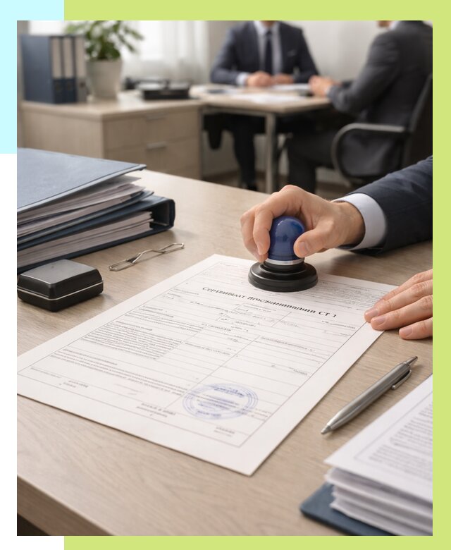 Сертификат происхождения СТ 1 в Балакове от 4580 р. | Алешин-Блк