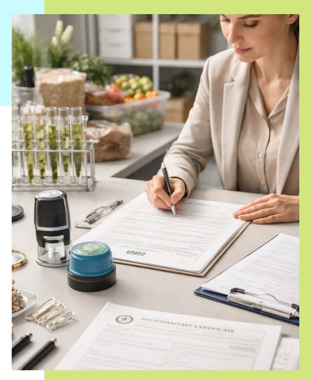 Фитосанитарный сертификат оформить в Балакове от 4580 р. | Алешин-Блк