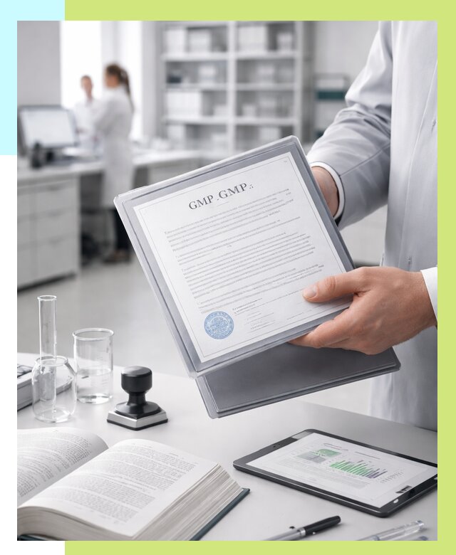 Сертификат GMP в Балакове под ключ от 86505 р. | Алешин-Блк