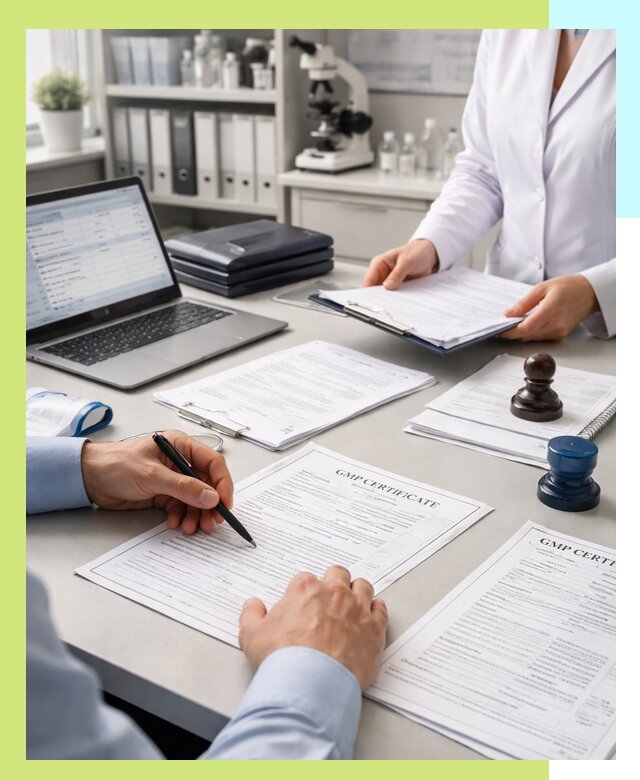 Оформление сертификата GMP в Балакове для фармпроизводства