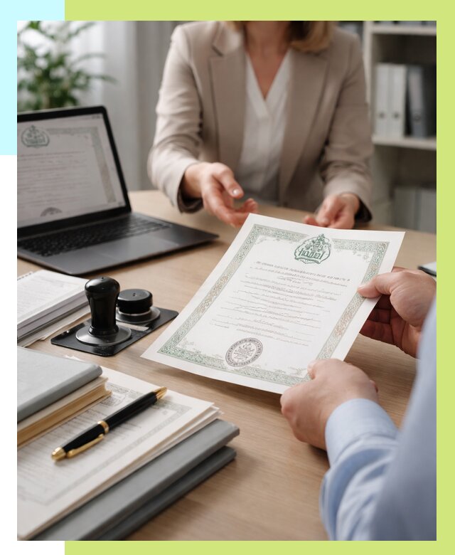 Халяль сертификат в Балакове, получить от 15266 р. | Алешин-Блк