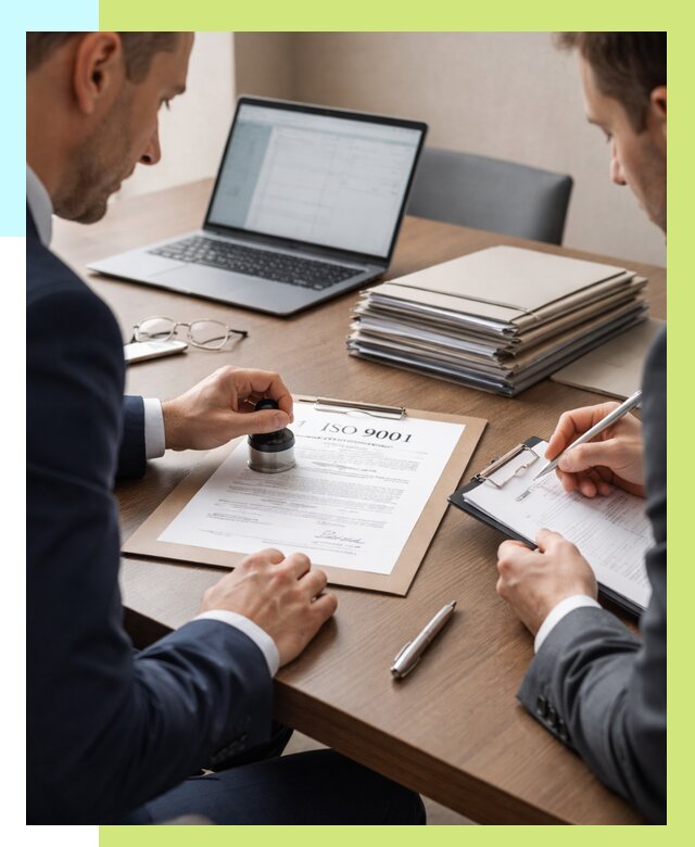 Сертификат ISO 9001 в Балакове купить от 81416 р. | Алешин-Блк