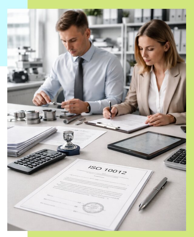 Сертификат ISO 10012 в Балакове от 25443 р. — Алешин-Блк