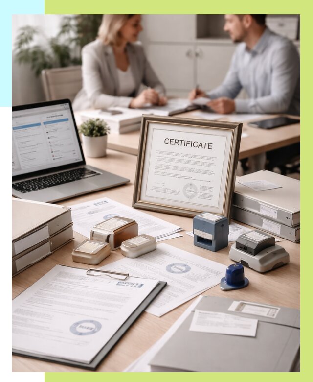 Сертификация компании в Балакове от 45797 р. | Алешин-Блк — заказ